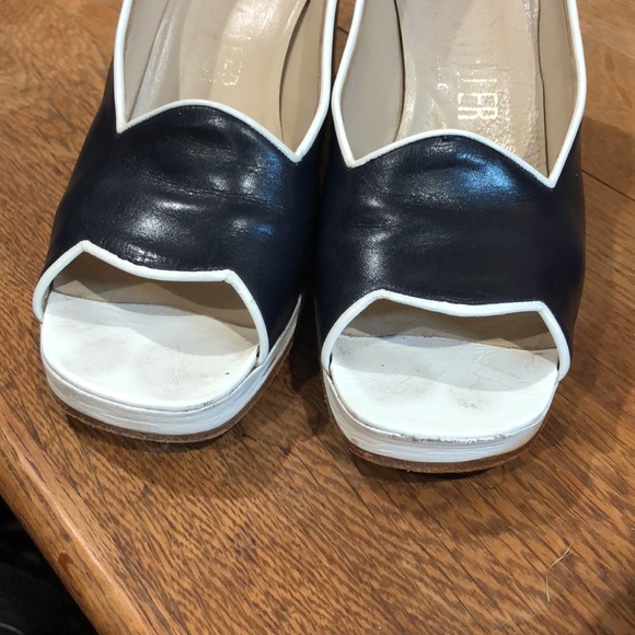 Bonwitt Teller Vintage peep toe heels size 6 - Picture 6 of 8